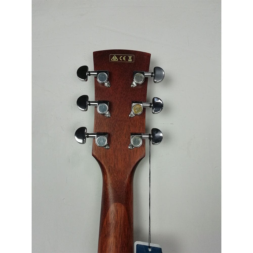 ibanez electro acoustic guitars ibanez pf10ce pf performance series electro acoustic guitar - open pore natural - open box b stock #barcode_