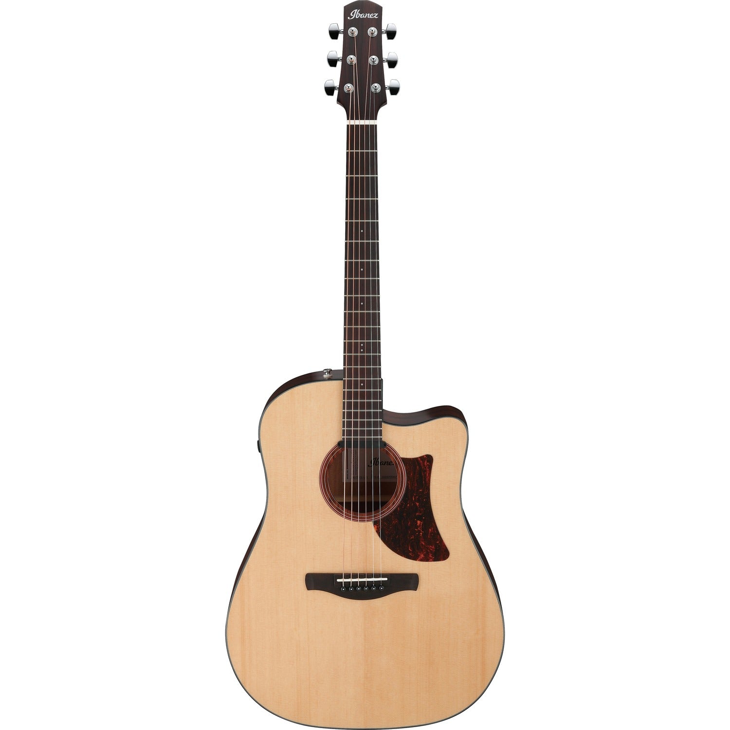 Ibanez Electro Acoustic Guitars Natural Low Gloss Ibanez AAD170CE Advanced Acoustic Series Electro Acoustic Guitar