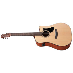 Ibanez Electro Acoustic Guitars Natural Low Gloss Ibanez AAD50CE Advanced Acoustic Series Electro Acoustic Guitar