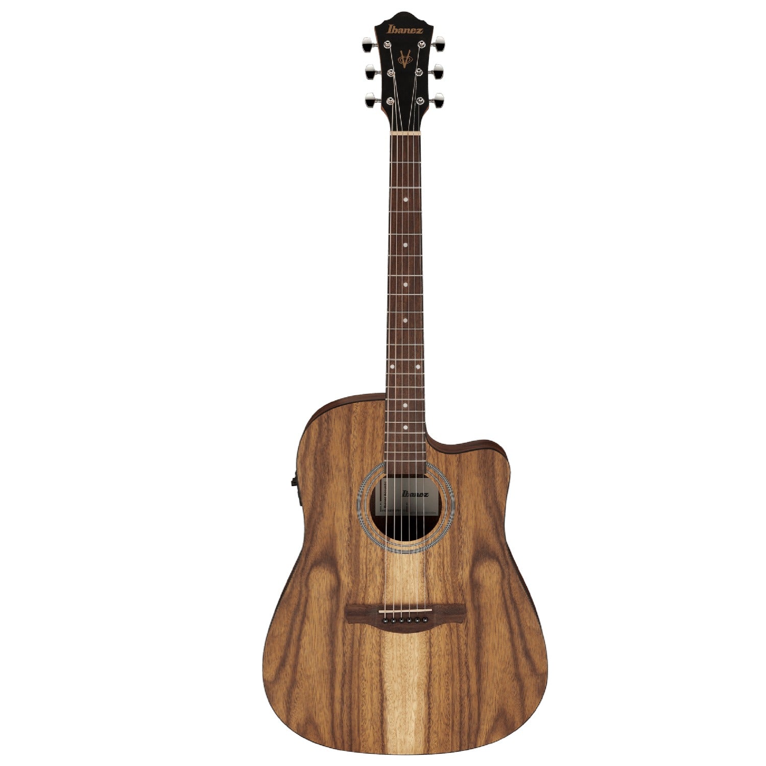 Ibanez Electro Acoustic Guitars Open Pore Brown Ibanez V40WSCE 6 String Semi Electro Acoustic Guitars #color_open-pore-brown