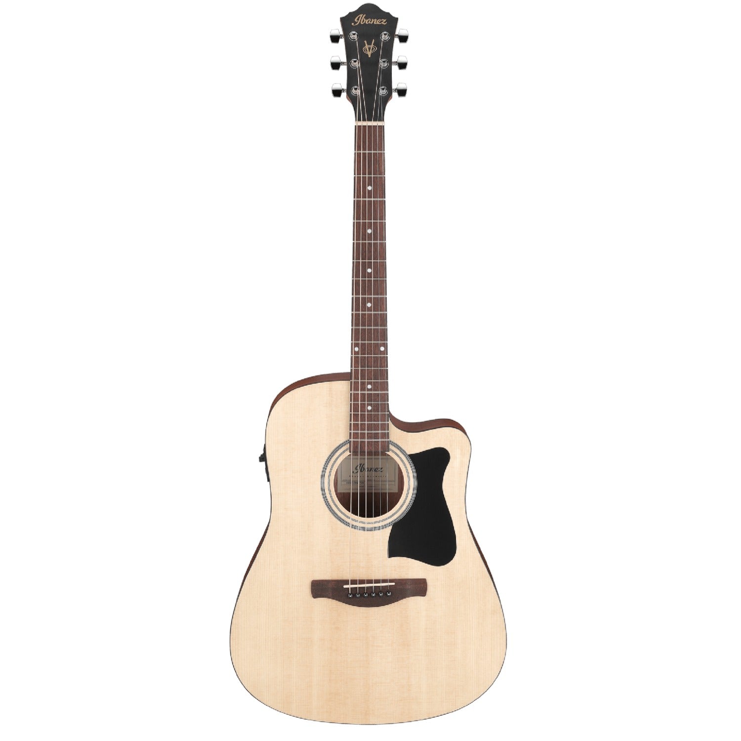 Ibanez Electro Acoustic Guitars Open Pore Natural Ibanez V40CE 6 String Electro Acoustic Guitar