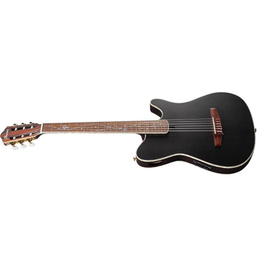 ibanez electro acoustic guitars transparent black flat ibanez tod10n tim henson signature 6 string electro acoustic guitar