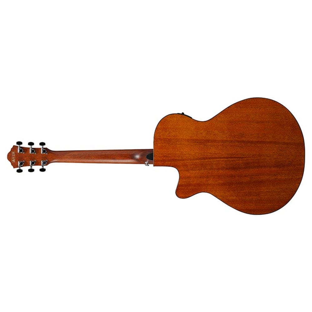 ibanez electro acoustic guitars transparent red sunburst high gloss ibanez aeg50 aeg series electro acoustic guitar