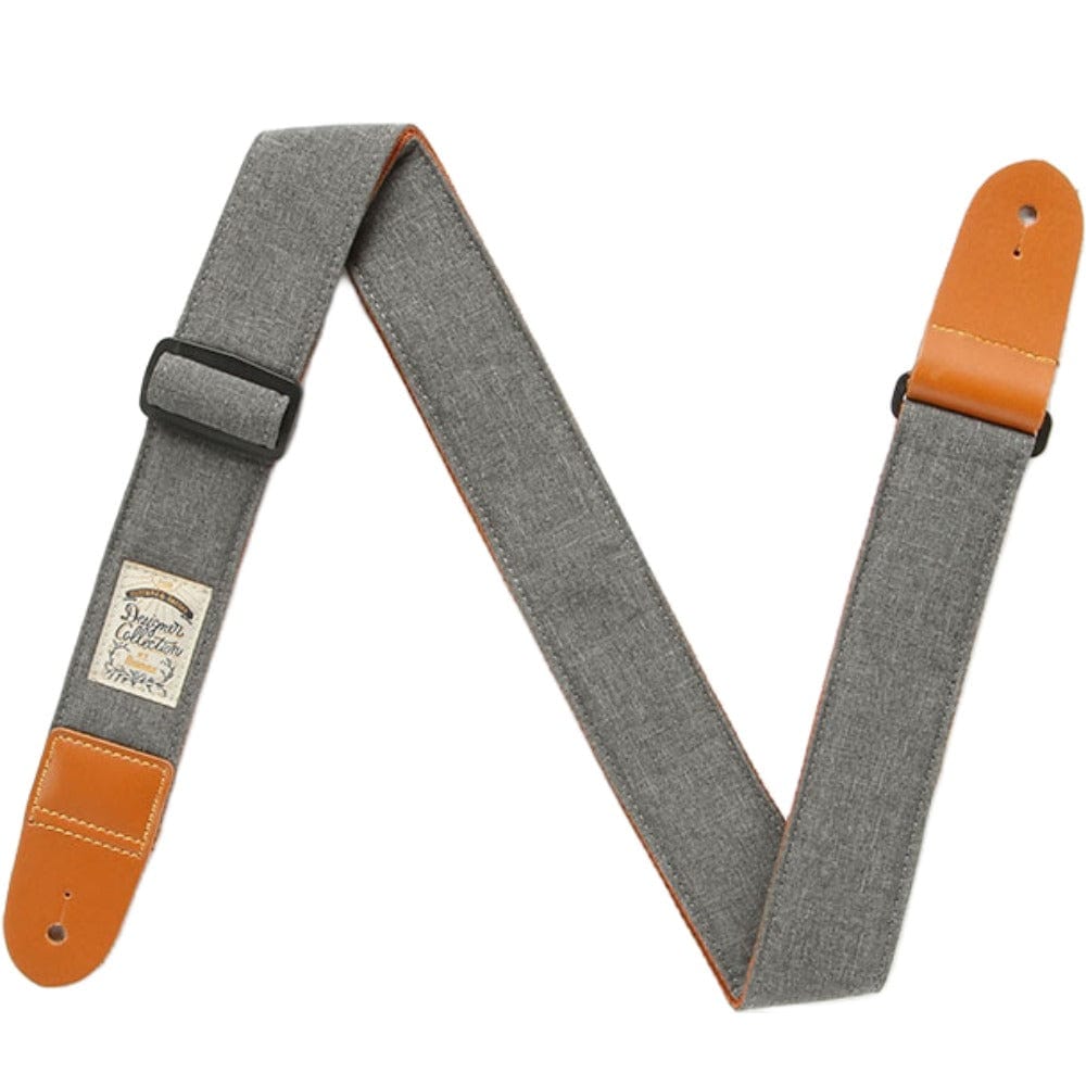 ibanez guitar straps charcoal gray ibanez dcs50 designer collection guitar strap #color_charcoal-gray