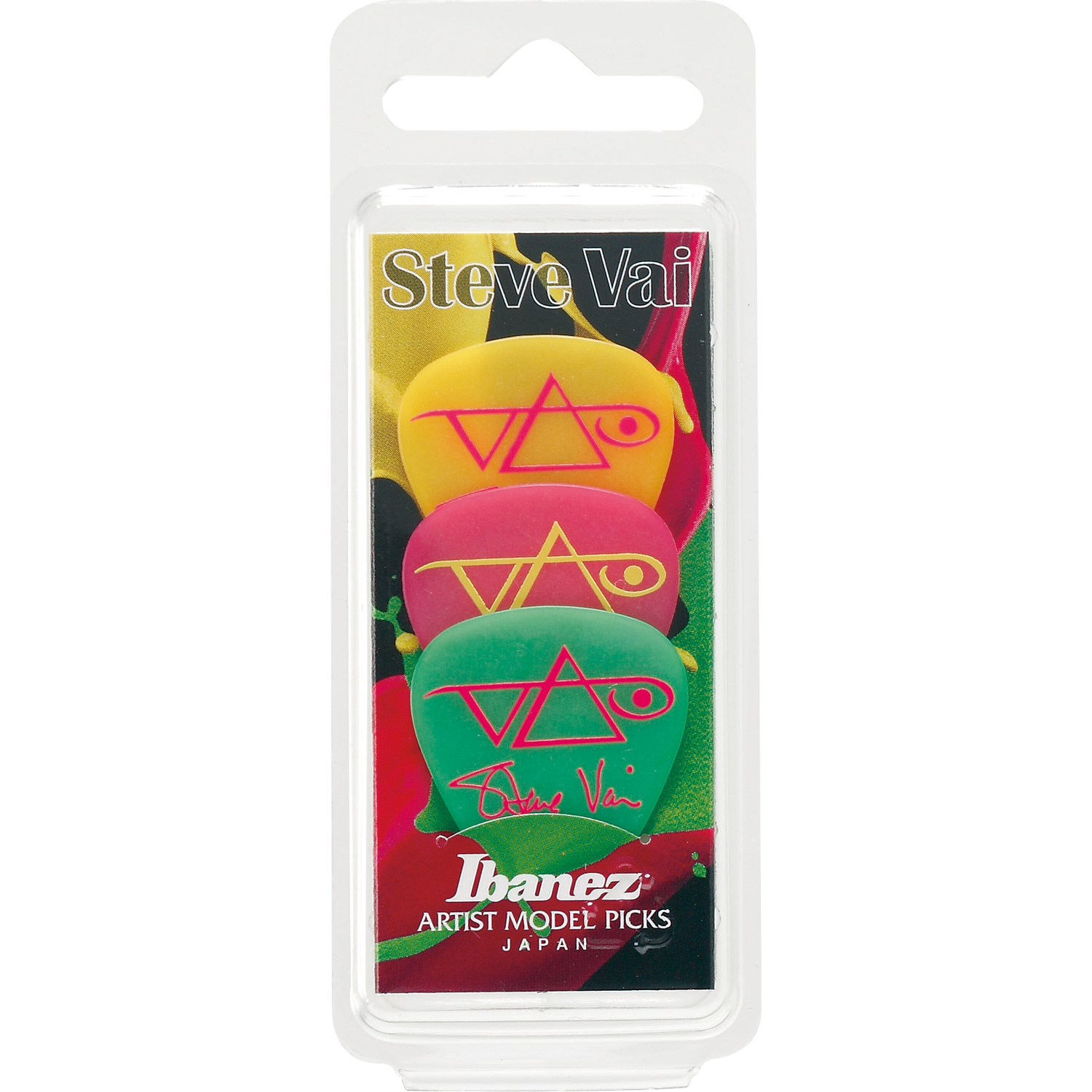 Ibanez Picks Ibanez B1000SV-GPY Steve Vai Signature Guitar Picks - Set of 3