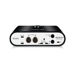 Icon Audio Interfaces Icon Duo 44 Dyna USB Audio Interface for Computers Tablets and Smartphones