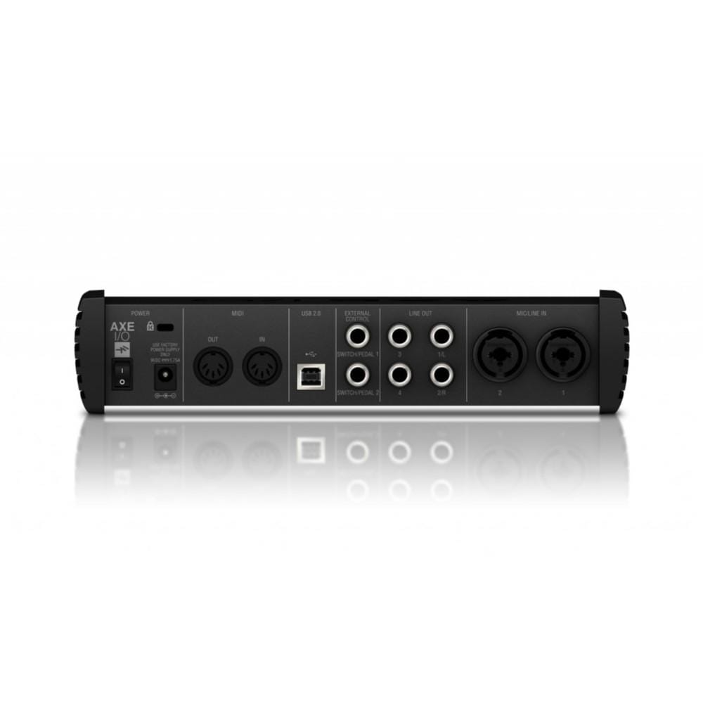ik multimedia audio interfaces ik multimedia axe i/o premium audio interface with advanced guitar tone shaping
