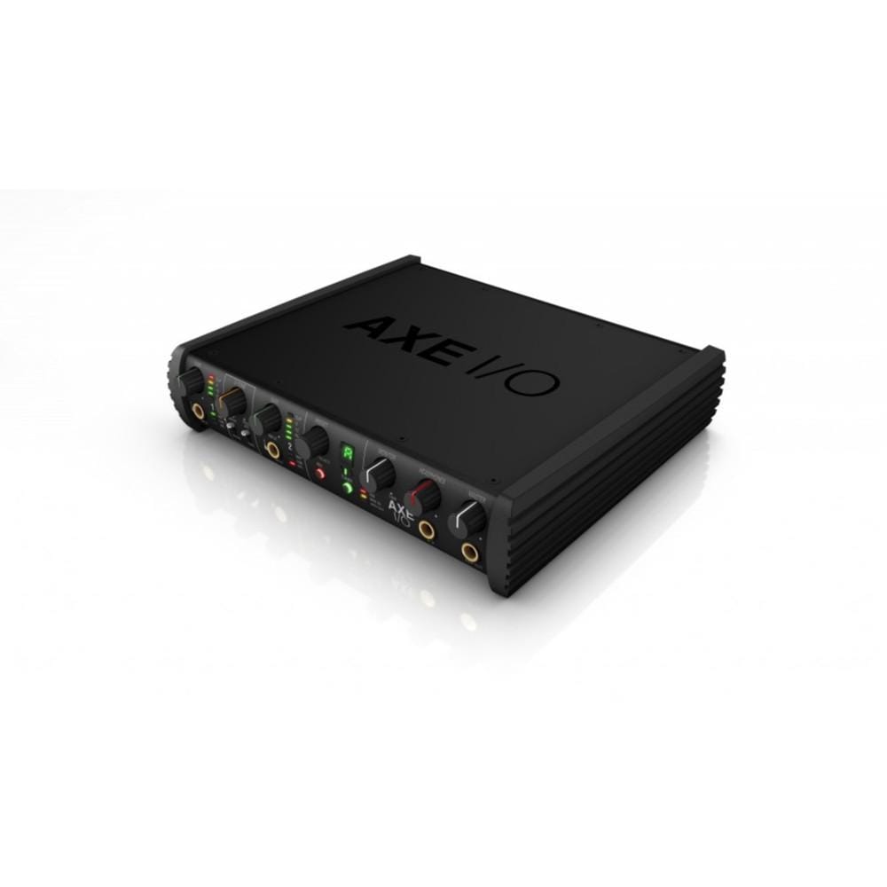 ik multimedia audio interfaces ik multimedia axe i/o premium audio interface with advanced guitar tone shaping