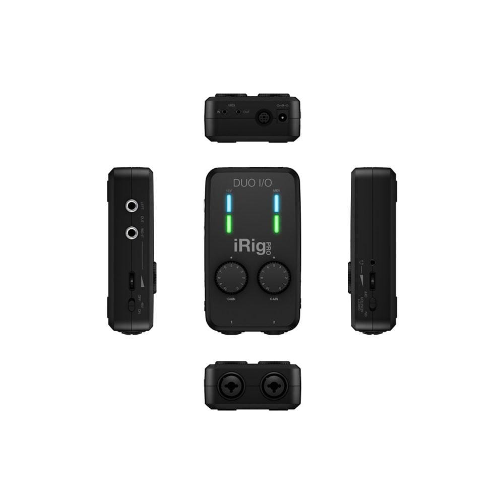 ik multimedia audio interfaces ik multimedia irig pro duo i/o audio interface
