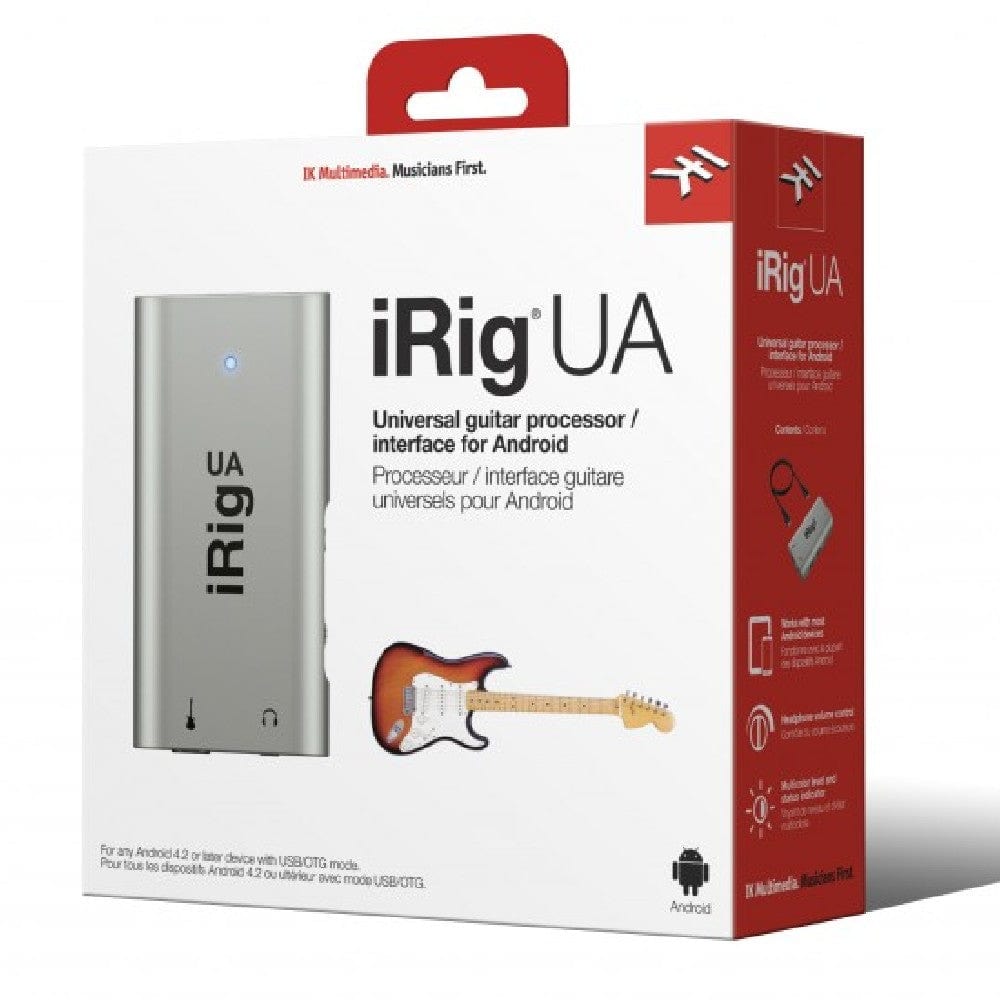 ik multimedia audio interfaces ik multimedia irig ua guitar effects processor and audio interface