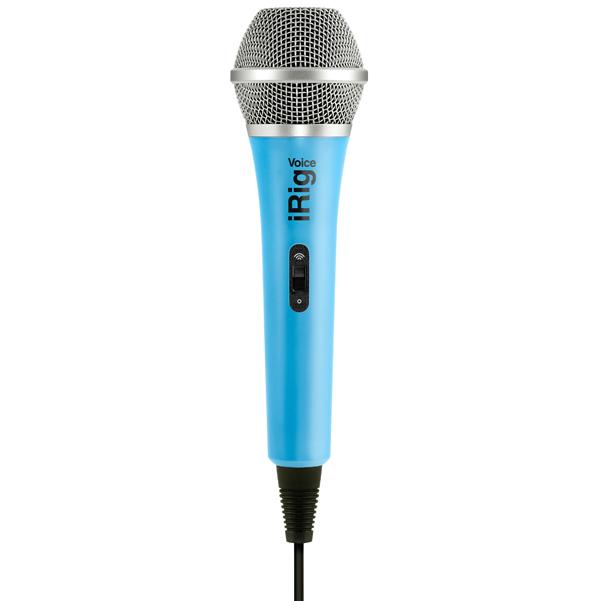 ik multimedia condenser microphones blue ik multimedia irig voice handheld condenser microphone for smartphones and tablets