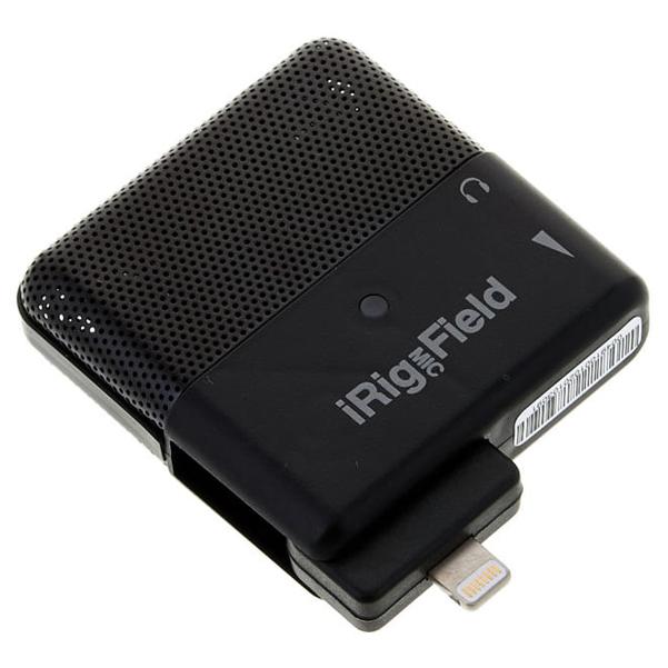 ik multimedia condenser microphones ik multimedia irig mic field stereo plug-in condenser microphone
