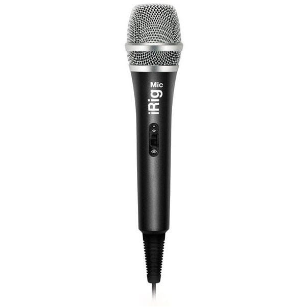 ik multimedia condenser microphones ik multimedia irig mic - microphone for iphone, ipod touch, ipad