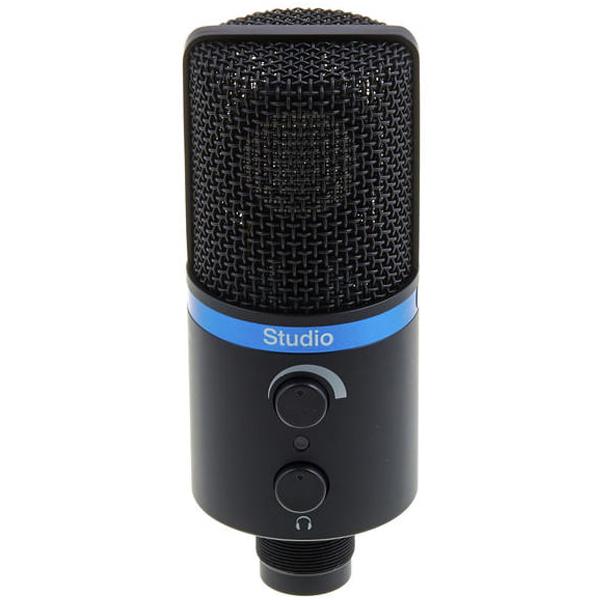 ik multimedia condenser microphones ik multimedia irig mic studio condenser microphone - black