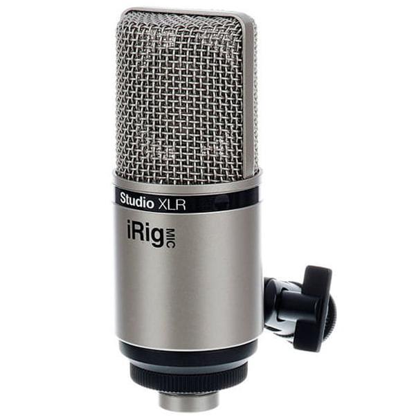 ik multimedia condenser microphones ik multimedia irig mic studio xlr large diaphragm condenser microphone