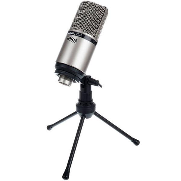 ik multimedia condenser microphones ik multimedia irig mic studio xlr large diaphragm condenser microphone