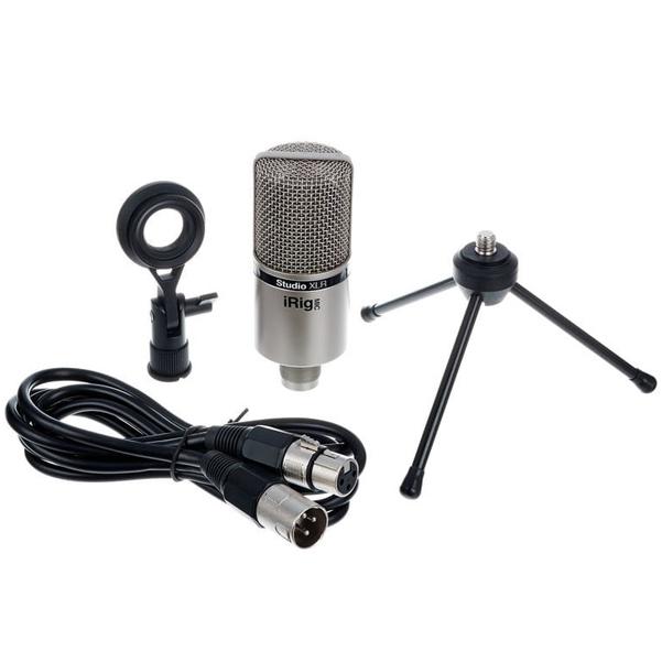 ik multimedia condenser microphones ik multimedia irig mic studio xlr large diaphragm condenser microphone