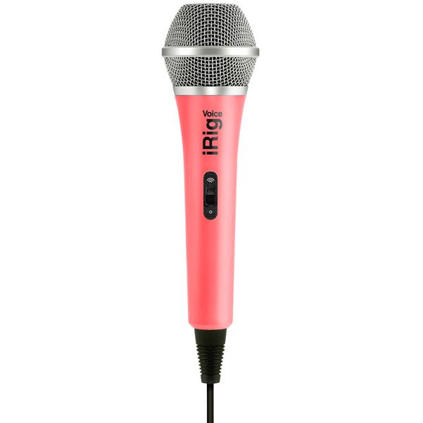 ik multimedia condenser microphones pink ik multimedia irig voice handheld condenser microphone for smartphones and tablets