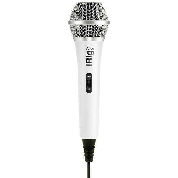 ik multimedia condenser microphones white ik multimedia irig voice handheld condenser microphone for smartphones and tablets