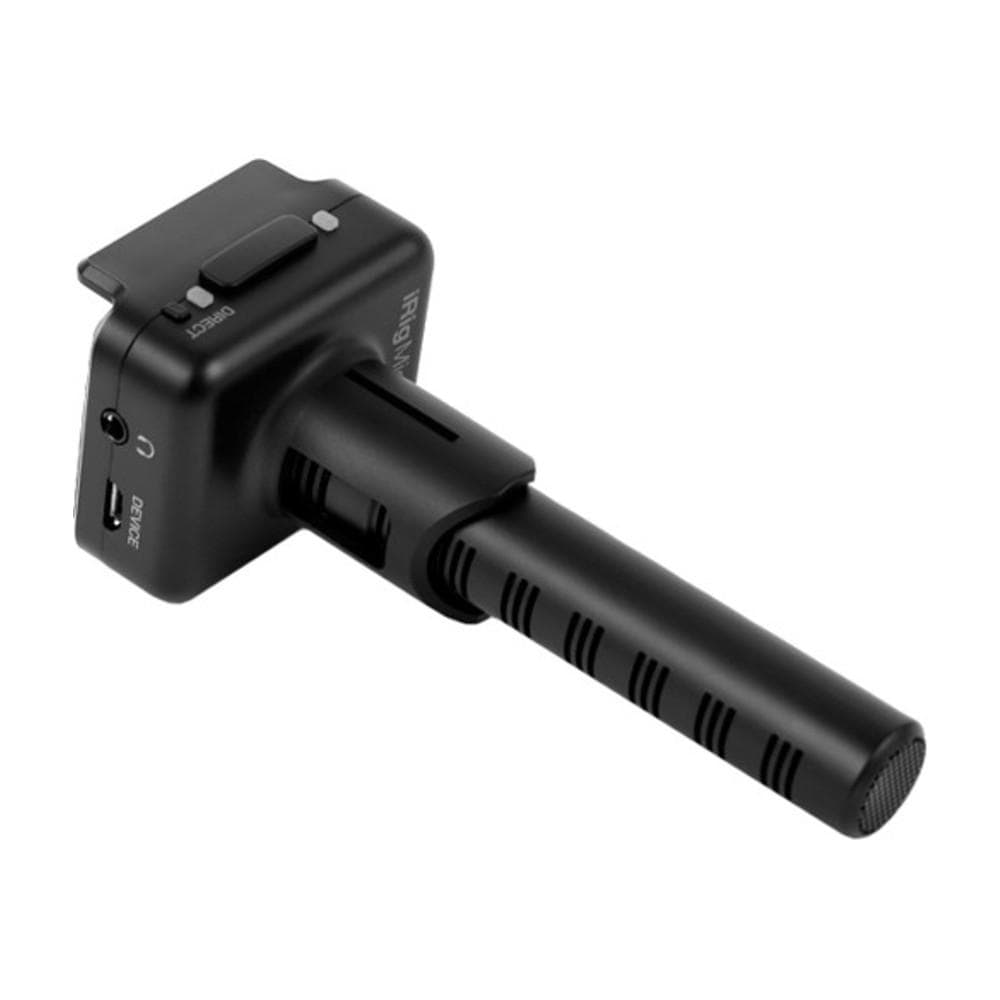 ik multimedia headset microphone ik multimedia irig mic video universal digital shotgun headset microphone