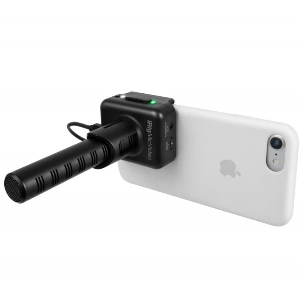 ik multimedia headset microphone ik multimedia irig mic video universal digital shotgun headset microphone