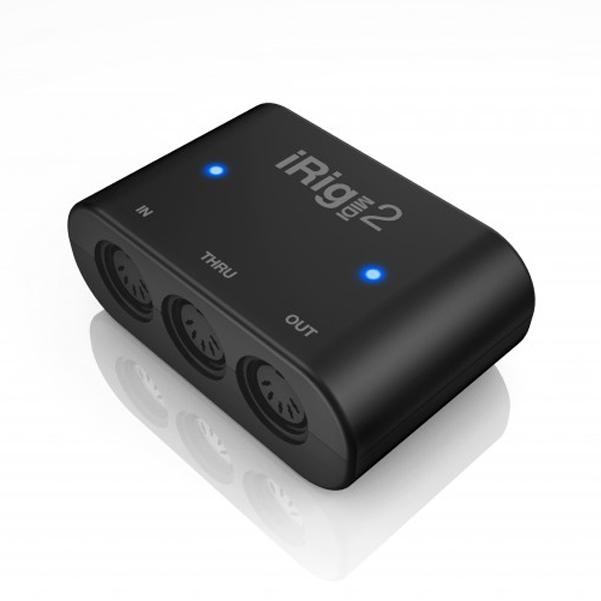 ik multimedia midi interfaces ik multimedia irig midi 2 portable midi interface