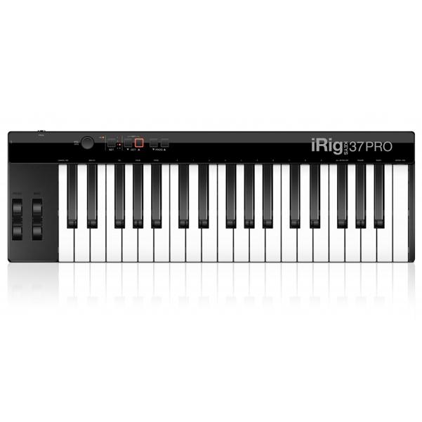 ik multimedia midi keyboards ik multimedia irig keys 37 pro usb midi controller