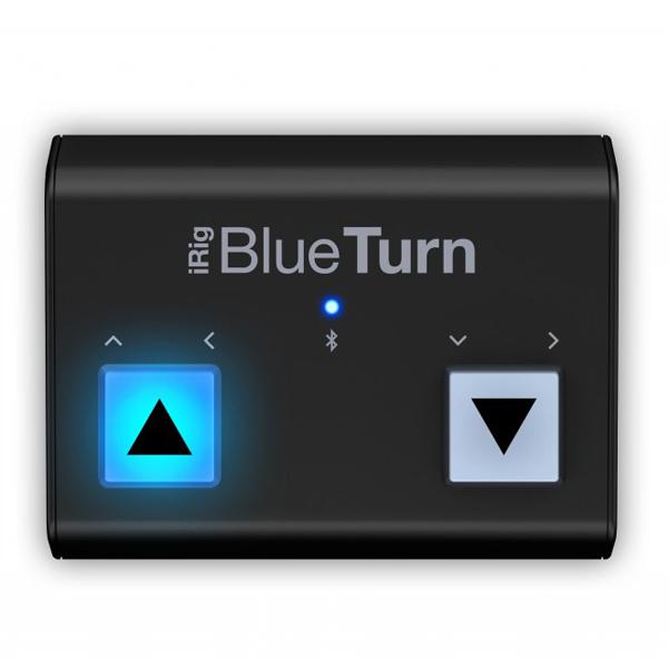 ik multimedia pedalboards ik multimedia irig blueturn ultra compact wireless pedalboard