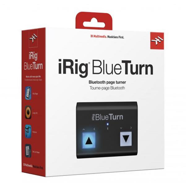 ik multimedia pedalboards ik multimedia irig blueturn ultra compact wireless pedalboard