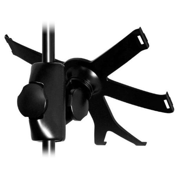 ik multimedia tablet stands and holders ik multimedia iklip universal microphone stand adaptor for ipad