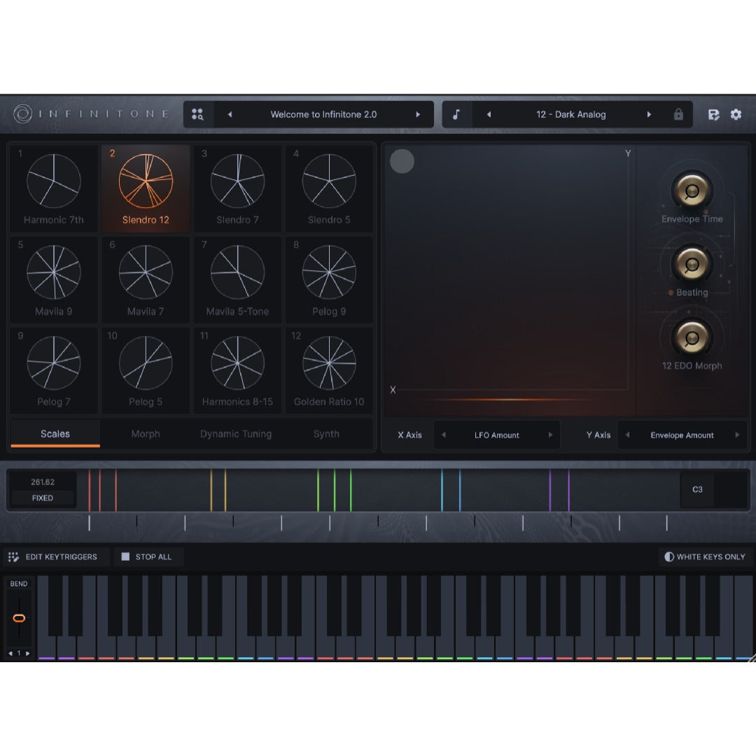 Infinitone Virtual Instruments Infinitone 2 Dynamic Micro Tuning Instrument