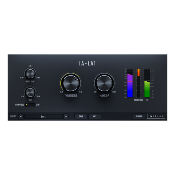 INITIAL AUDIO Virtual Processors Initial Audio IA-LA1: Leveler Plugin