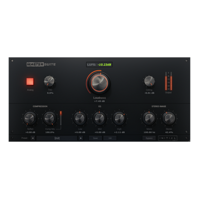 Initial Audio Mastering Suite – Professional Audio Software & Plugin