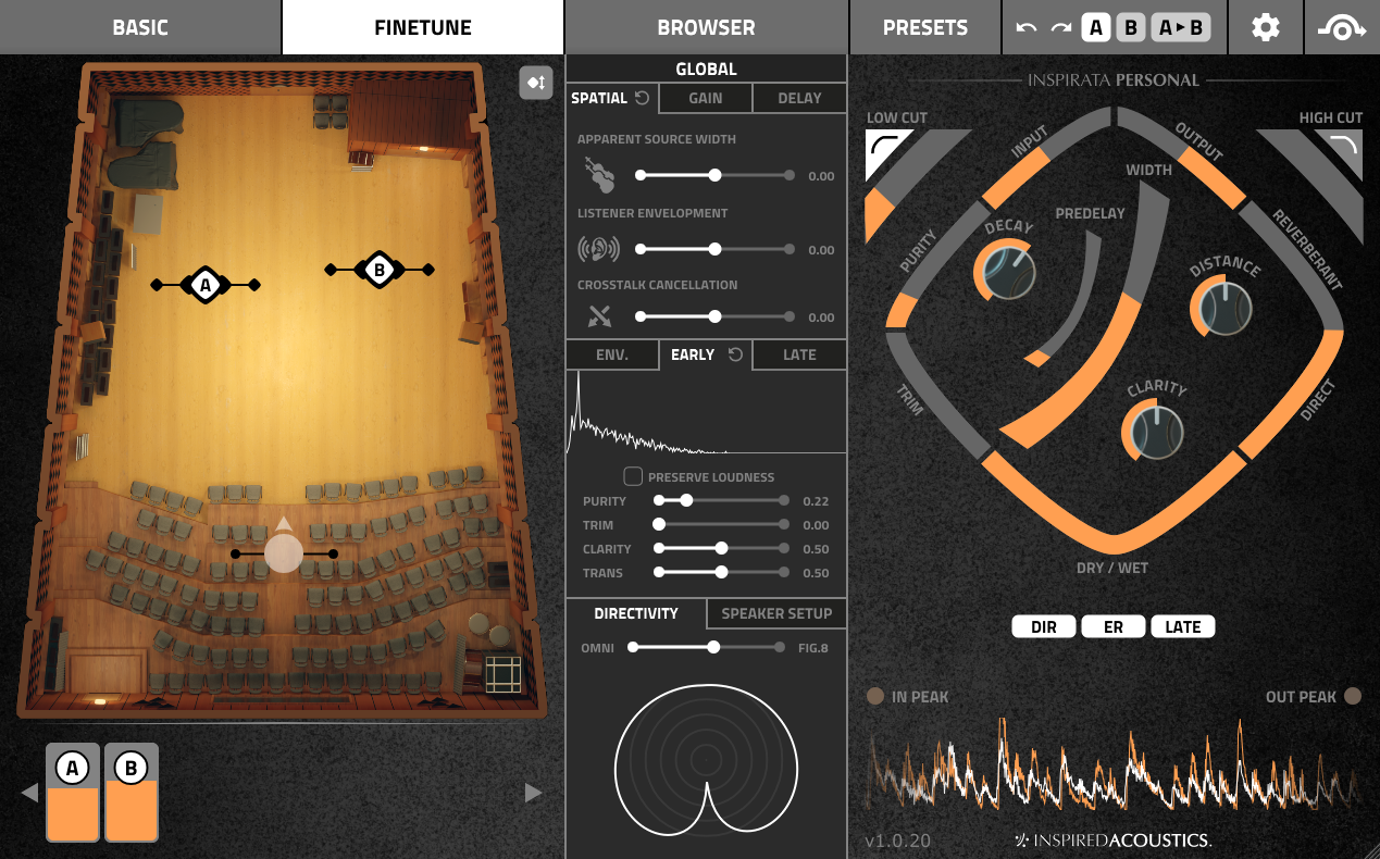 INSPIRED ACOUST Virtual Processors Inspirata Personal Edition