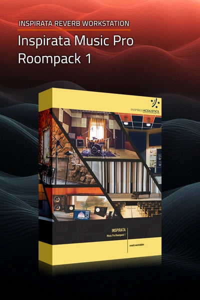 INSPIRED ACOUST Virtual Processors Inspired Acoustics Music Pro Roompack 1: Room Impulse Responses – Professional Audio Software & Plugin