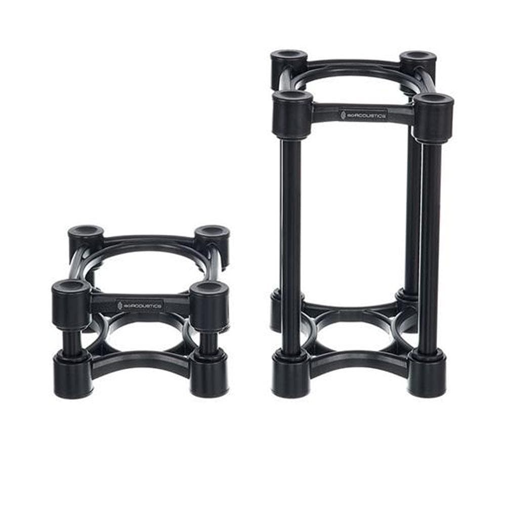 isoacoustics monitor stands isoacoustics iso-130 adjustable small monitor stand - pair