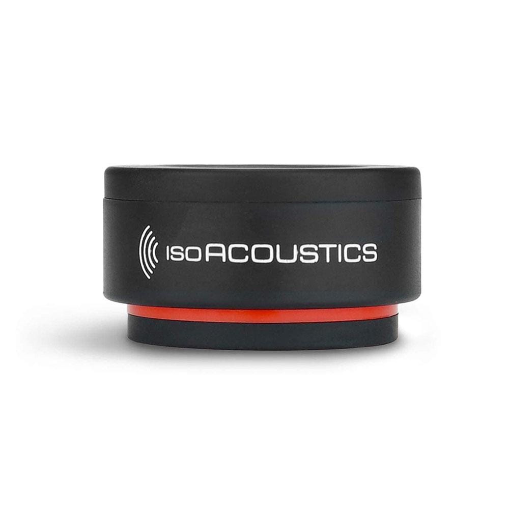 isoacoustics monitor stands isoacoustics iso puck mini isolation puck for studio monitors - pack of 8