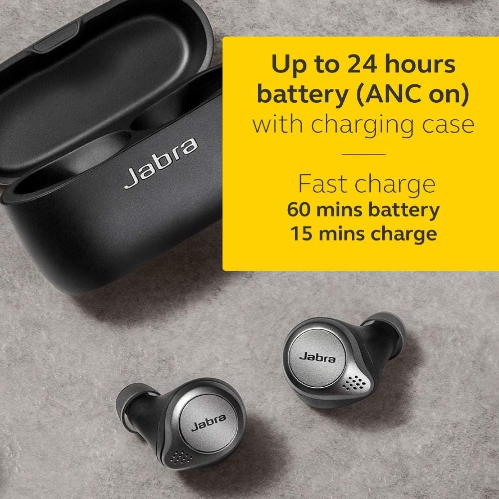 jabra true wireless in-ear headphones jabra elite 75t true wireless earbuds