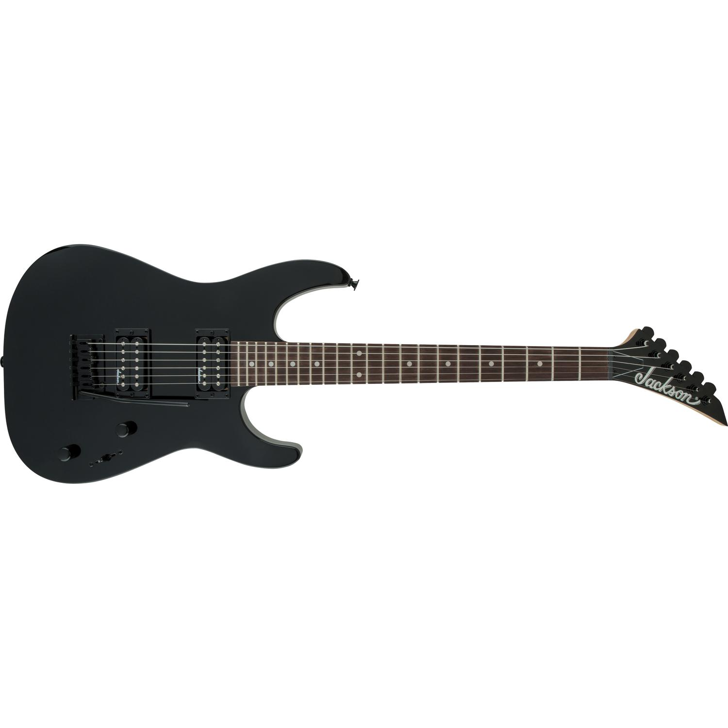Jackson Electric Guitars Gloss Black Jackson JS11 Dinky 6 String Electric Guitar