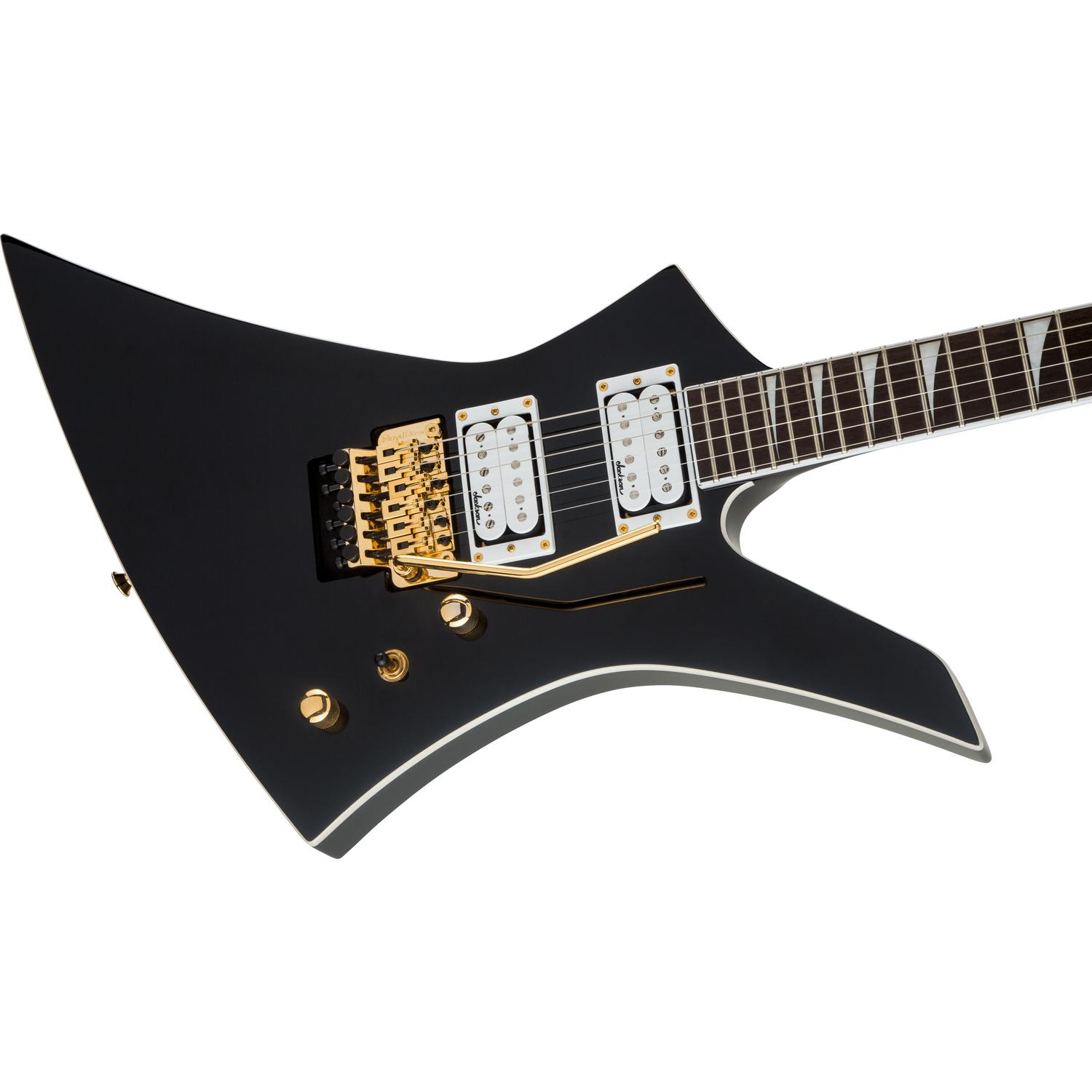 Jackson Electric Guitars Gloss Black Jackson X Series Kelly KEX 6 String Electric Guitar