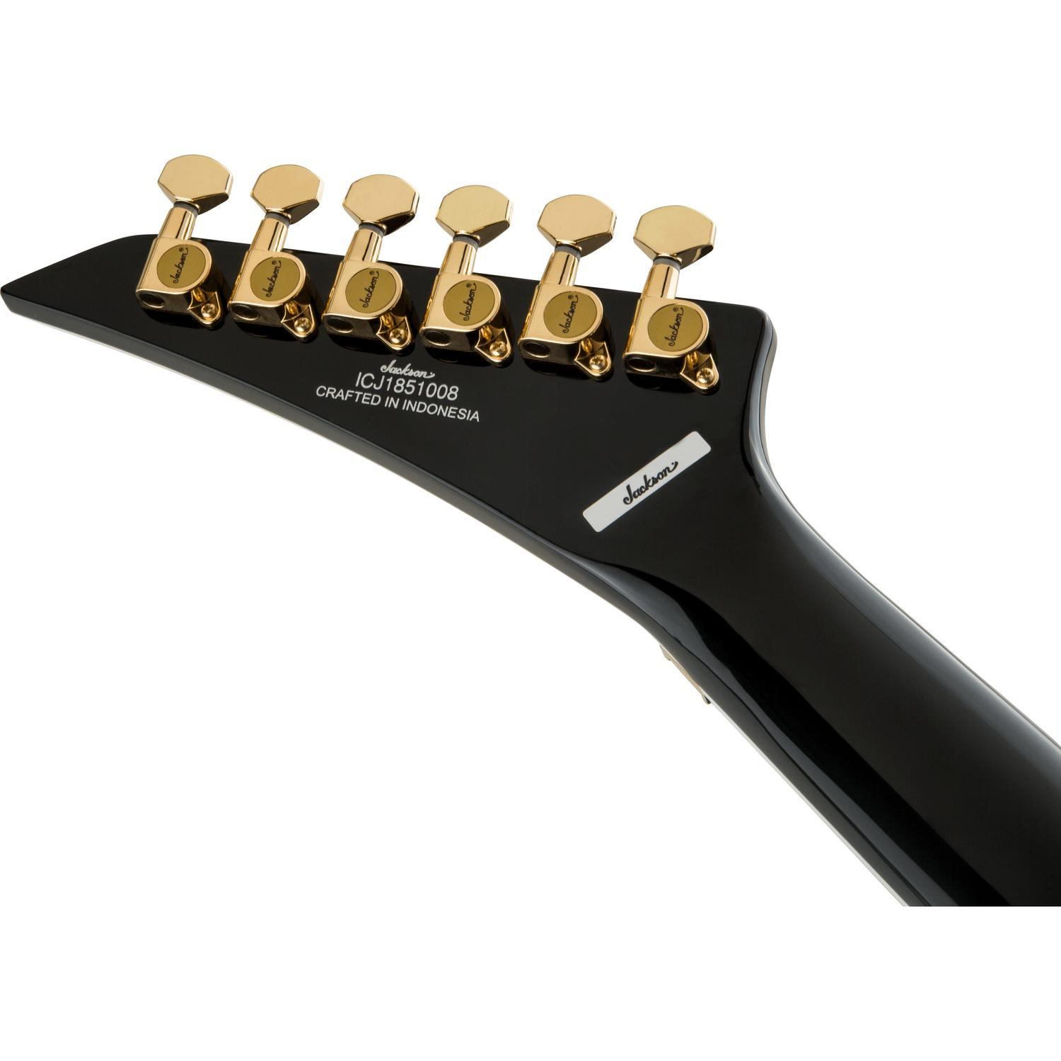 Jackson Electric Guitars Gloss Black Jackson X Series Kelly KEX 6 String Electric Guitar