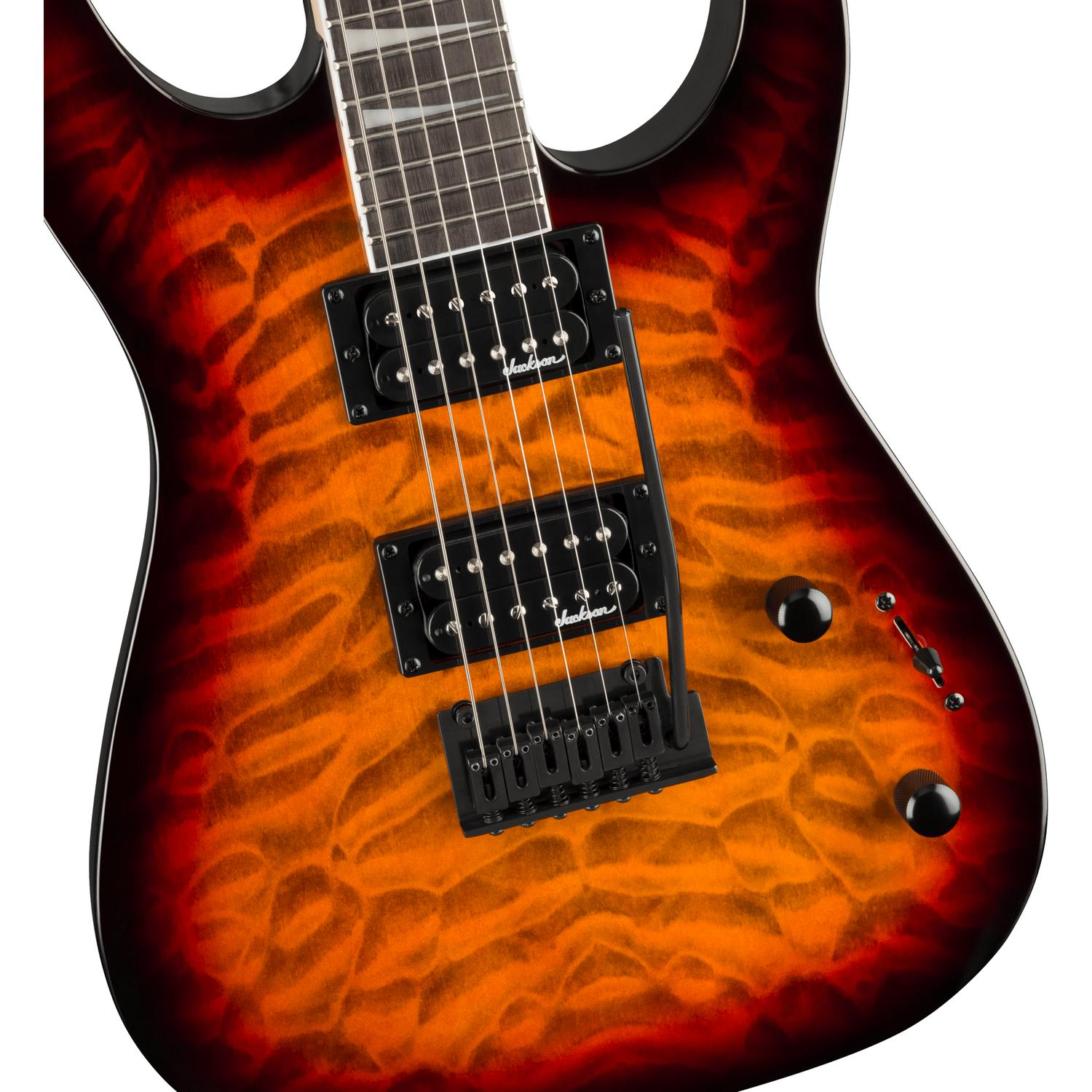 Jackson Electric Guitars Jackson JS20 DKQ 2PT JS Series Dinky 6 String Electric Guitar#color_tobacco-burst