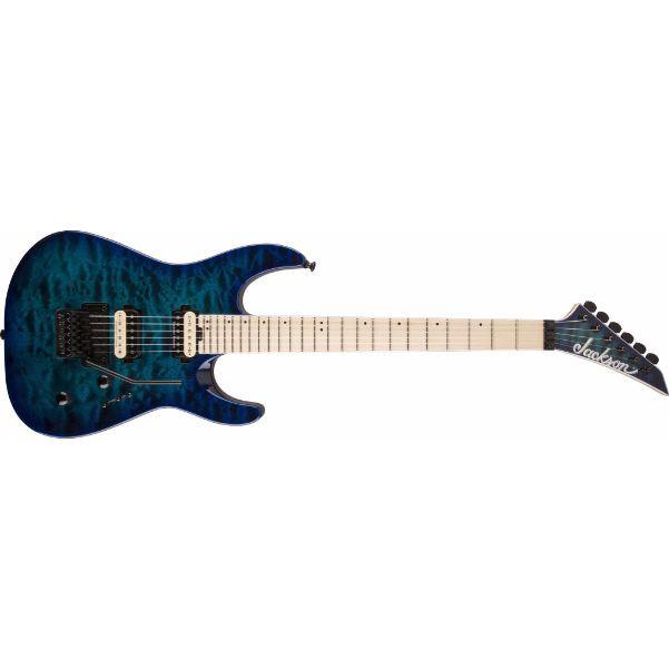 jackson electric guitars jackson pro series dk2qm dinky electric guitar