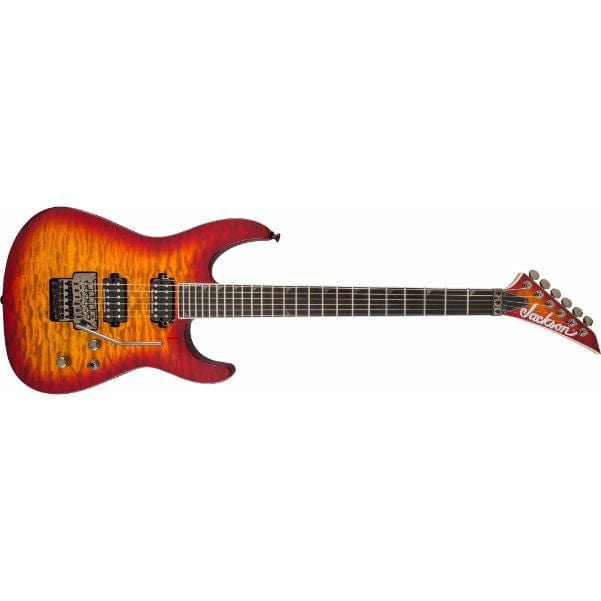 jackson electric guitars jackson pro series soloist sl2 mah electric guitar