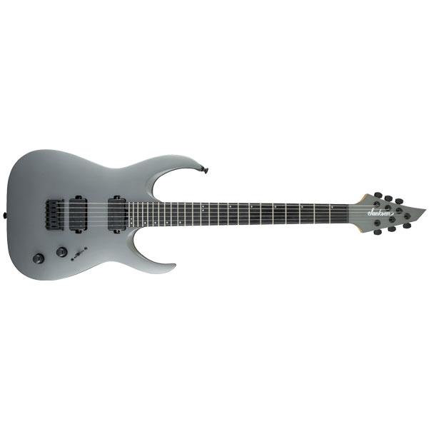 jackson electric guitars jackson pro signature misha mansoor juggernaut ht6 electric guitar, satin gun metal gray