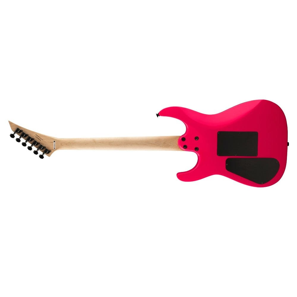 jackson electric guitars jackson x series dinky dk3xr hss 6 string electric guitar #color_neon-pink