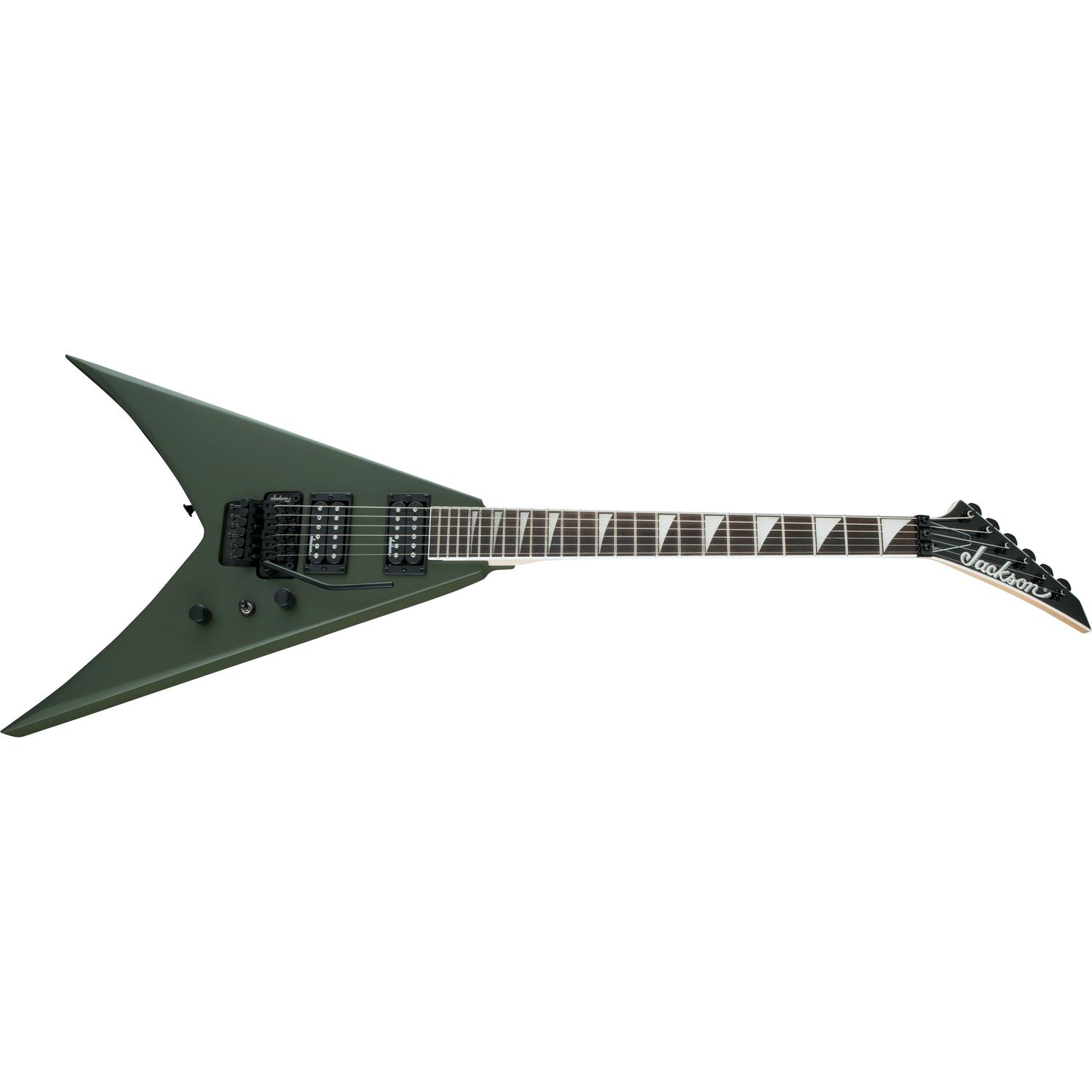 Jackson Electric Guitars Matte Army Drab Jackson JS32 King V Electric Guitar #color_matte-army-drab