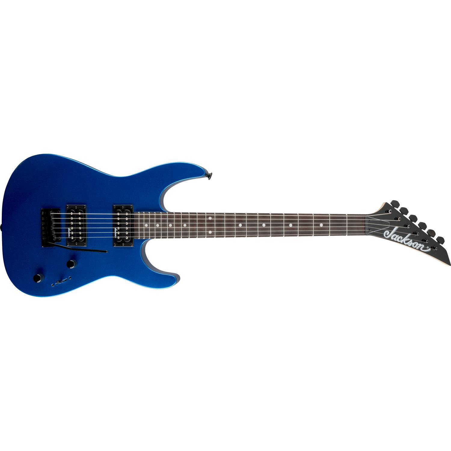 Jackson Electric Guitars Metallic Blue Jackson JS11 Dinky 6 String Electric Guitar