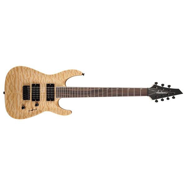 jackson electric guitars natural jackson js32-7q dinky 7-string electric guitar #color_natural
