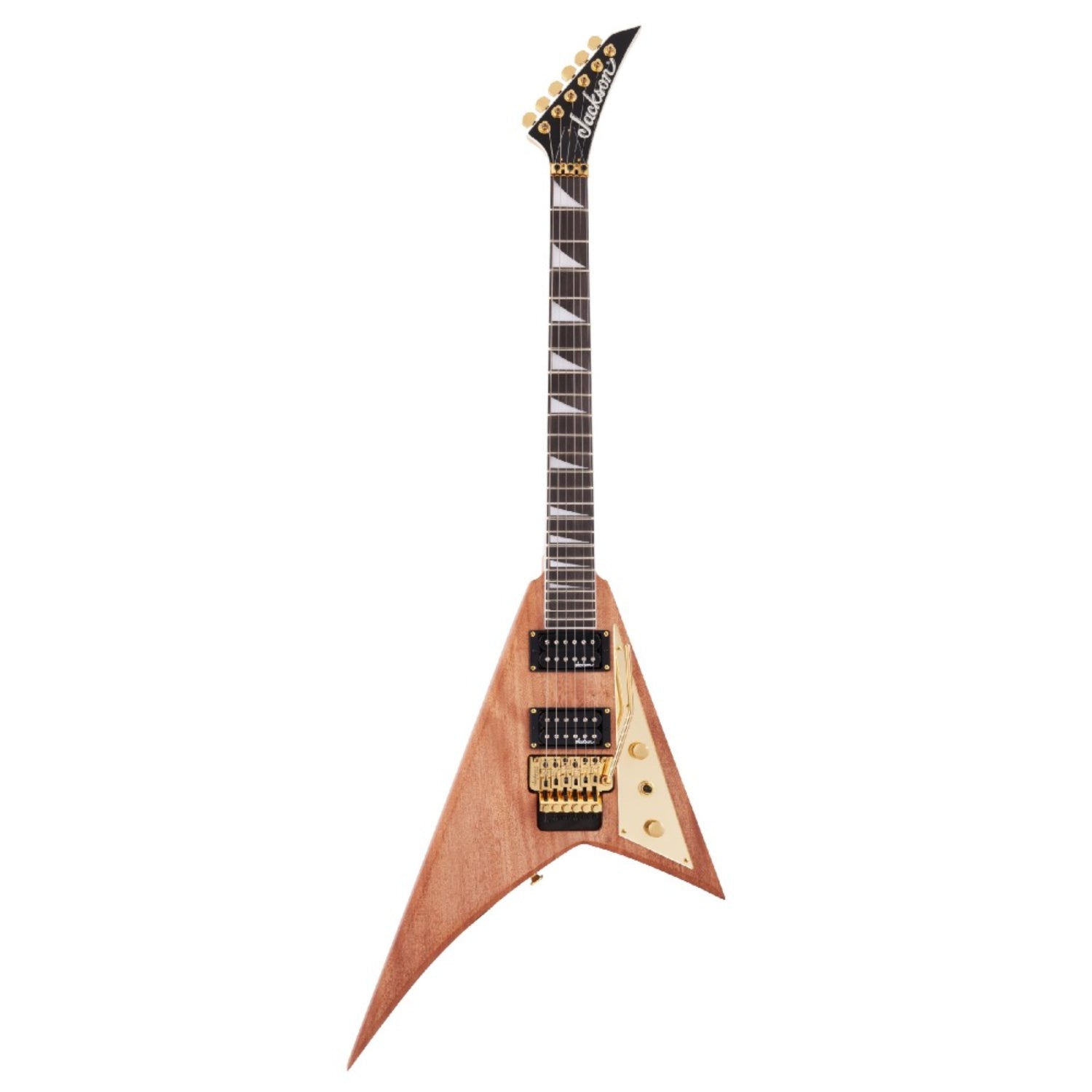 Jackson Electric Guitars Natural with Gold Jackson JS32 JS Series Rhoads 6 String Electric Guitar